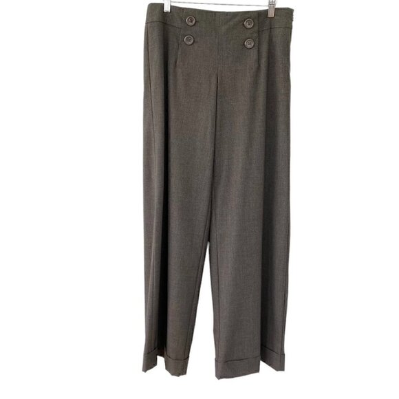 Victoria’s Secret, The Eva Fit sailor pants, wide  leg and cuffed hems - Picture 1 of 10